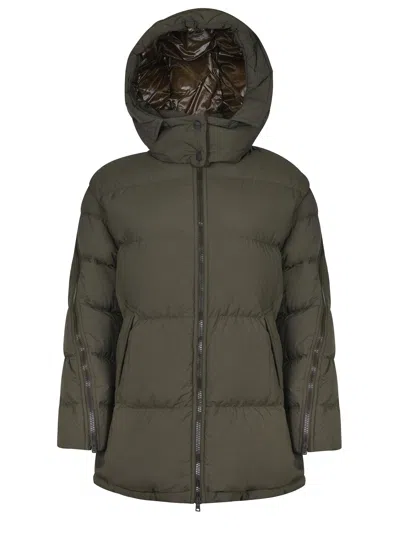 Herno Down Jacket In Green