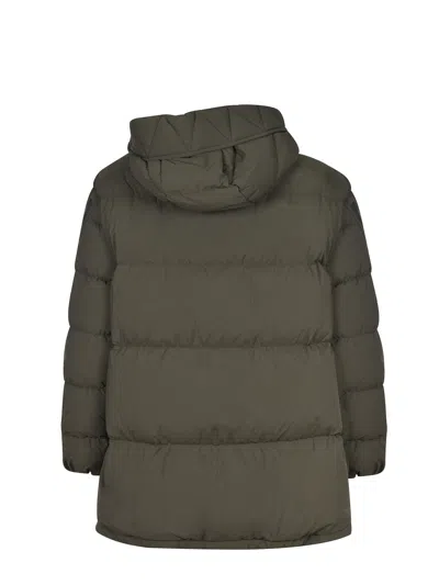 Herno Down Jacket In Green