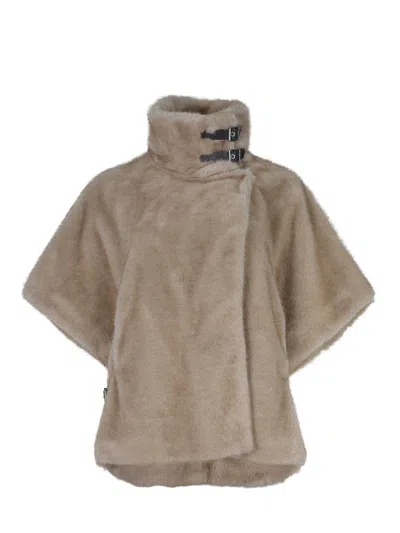 Pinko Beige Bedside Table Hood In Brown