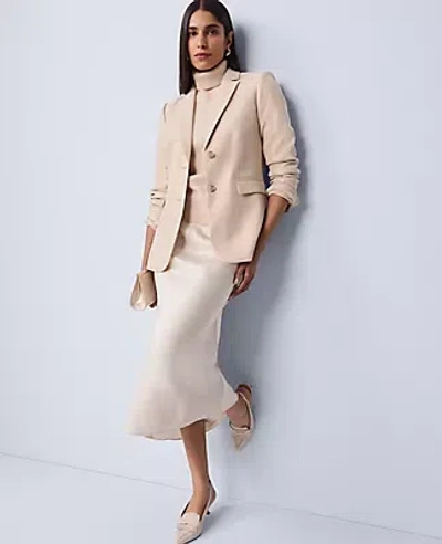 Ann Taylor The Greenwich Blazer In Neutral