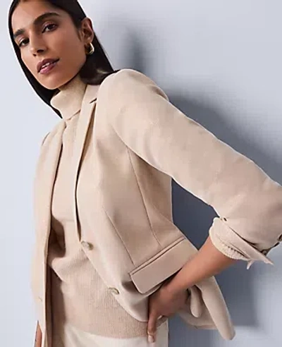 Ann Taylor The Greenwich Blazer In Neutral