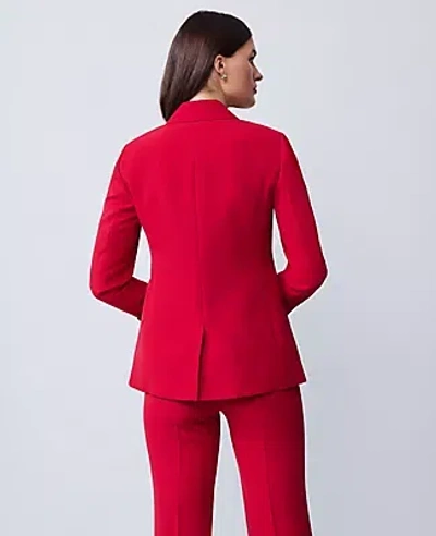 Ann Taylor The Petite Two-button Blazer In Red