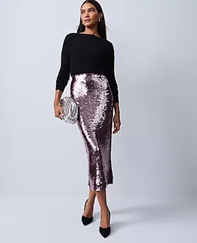 Ann Taylor Cashmere Off-the-shoulder Sweater In Black