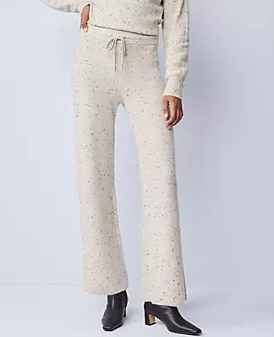 Ann Taylor Petite Weekend Collection Sweater Pant In Neutral