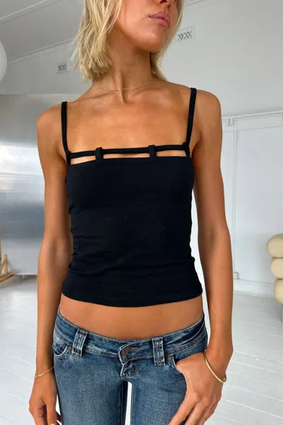 Abrand Lindsey Singlet In Blue