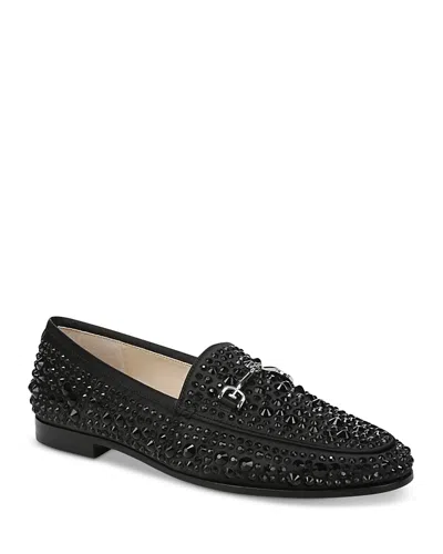 Sam Edelman Women's Loraine Bling Loafer Flats In Black