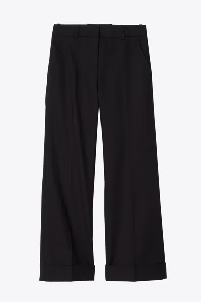 3.1 Phillip Lim Stovepipe Cuffed Trouser In Black