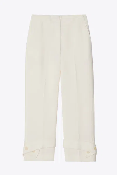 3.1 Phillip Lim Trousers With Belted Cuff In White
