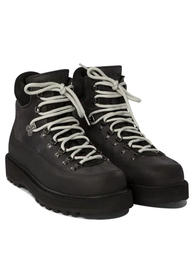 Diemme Roccia Vet Gomma Leather Boots In Black