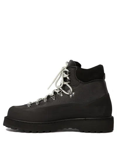 Diemme Roccia Vet Gomma Leather Boots In Black