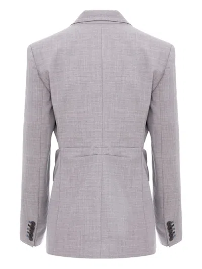 Cuanna Wanda Zip-up Jacket In Gray