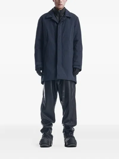 Krakatau Bleriot Trench Coat In Blue