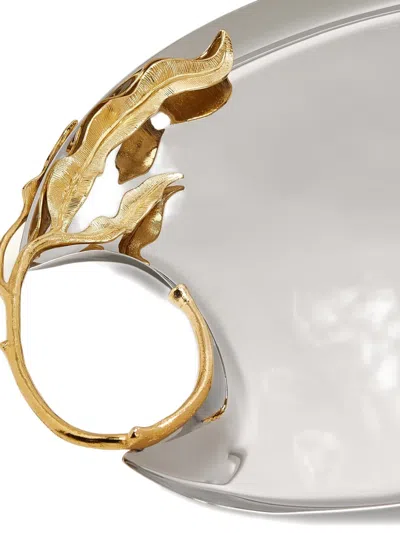 L'objet Fern Tray (48cm X 34cm) In Metallic