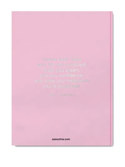 Assouline X Fashionphile Iconic Bags Hardcover Book In Pink
