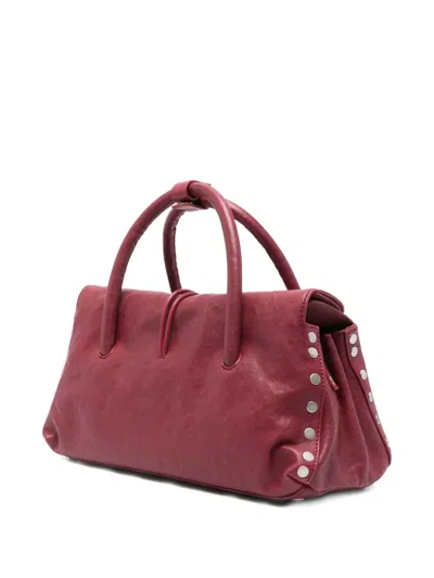 Zanellato Small Dotta Tote Bag In Red