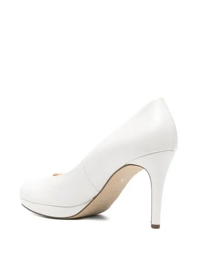 Hogl 80mm Studio Platform Pumps In White