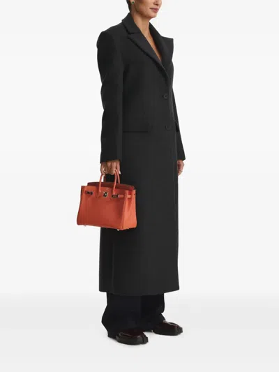 Cuanna Grey Buttoned Coat In Gray