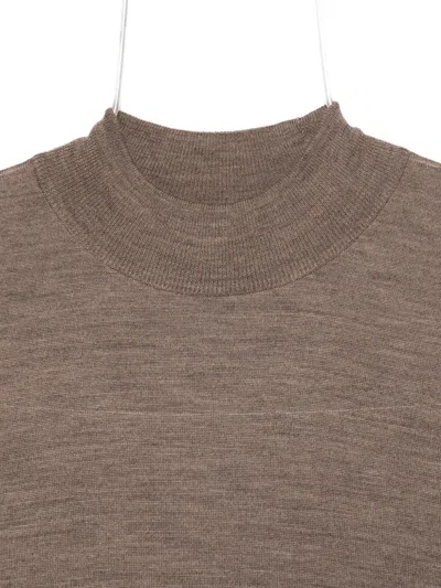 John Smedley High-neck Sweater In Gray
