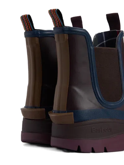 Barbour Viola Lug-sole Boots In Brown