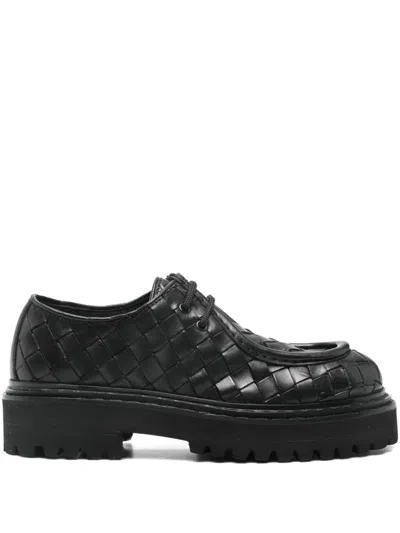 Officine Creative Blossom Derby Shoes In Black