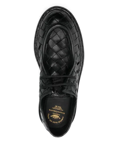 Officine Creative Blossom Derby Shoes In Black