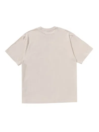 A Bathing Ape College Relaxed T-shirt In Nude
