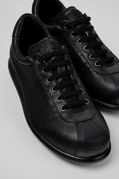 Camper Pelotas Ariel Leather Sneaker In Black, Men's At Urban Outfitters In Black