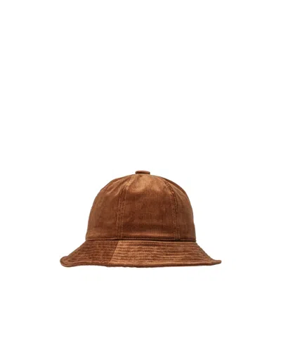Kangol Logo Hat In Brown