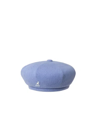 Kangol Logo Beret In Blue