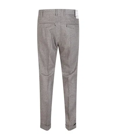 Pt Torino Virgin Wool-blend Pants In Gray