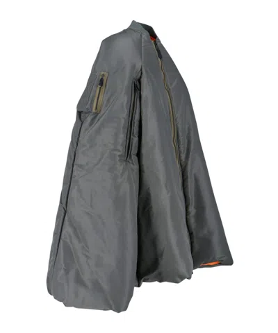 Junya Watanabe Structured Green Jacket With Modern Silhouette In Gray