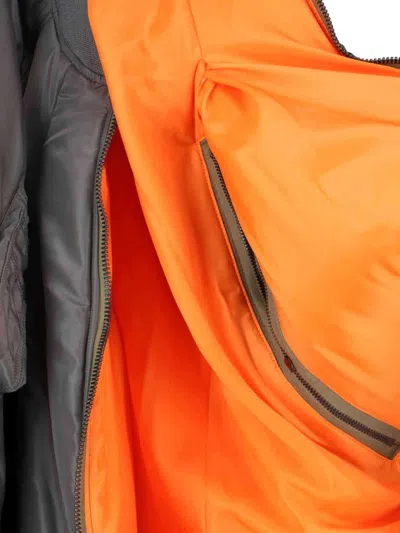 Junya Watanabe Structured Green Jacket With Modern Silhouette In Gray