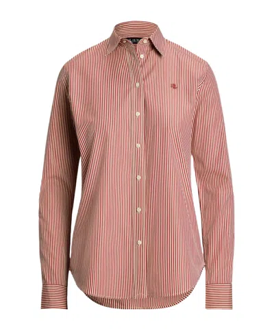 Ralph Lauren Logo-detail Stripe-pattern Shirt In Pattern