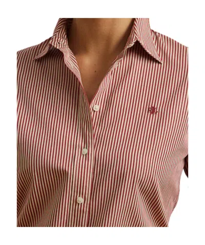 Ralph Lauren Logo-detail Stripe-pattern Shirt In Pattern