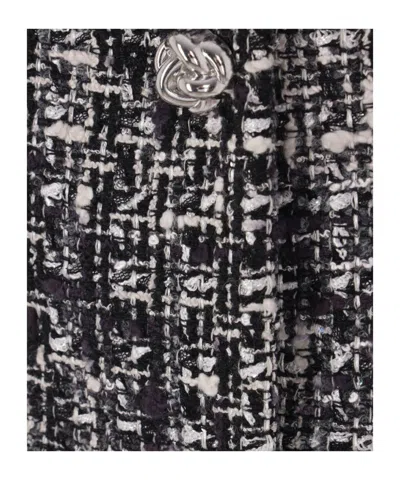 Tagliatore Single-breasted Tweed Jacket In Gray