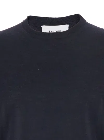 Lardini Crew Neck Pullover In Blue