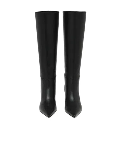 Gianvito Rossi 55mm Joyce Pointed-toe Boots In Black