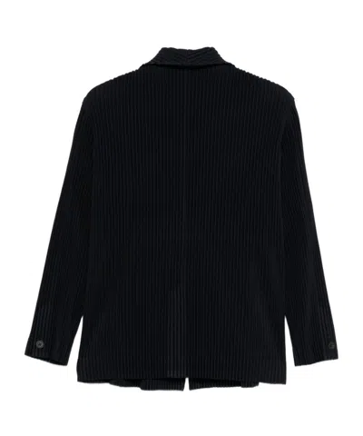 Issey Miyake Tailored Pleats 1 Blazer In Black