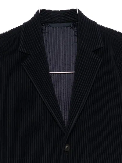 Issey Miyake Tailored Pleats 1 Blazer In Black