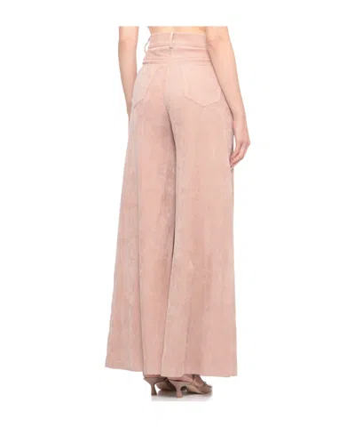 D Exterior D.exterior Corduroy Palazzo Pants In Pink