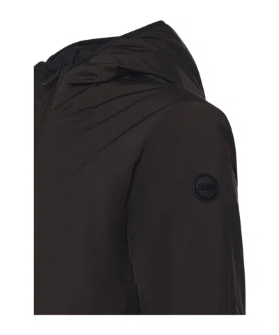 Colmar Originals Hooded Cotton Jacket In Black