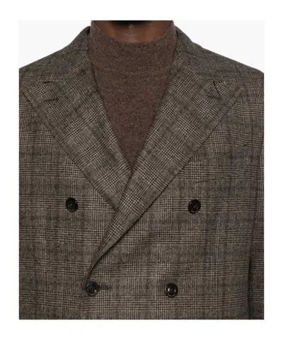 Boglioli Double-breasted Blazer In Black