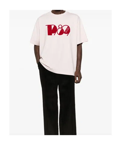 1989 Studio Burberry Black Polyester Blend Baseball Cap In Pink