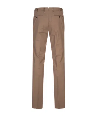 Incotex Belt Loops Casual Pants In Brown