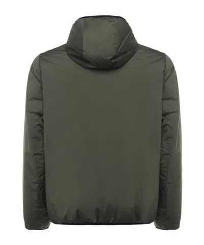 Colmar Originals Two-way Zipper Cotton Jacket In Black