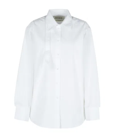 Rohe Long Sleeve Shirt In White