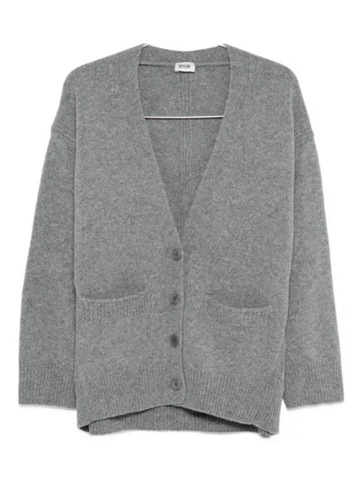 Drykorn Long-sleeve Cardigan In Gray