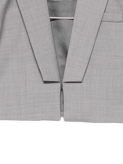 LOGO刺绣西装夹克