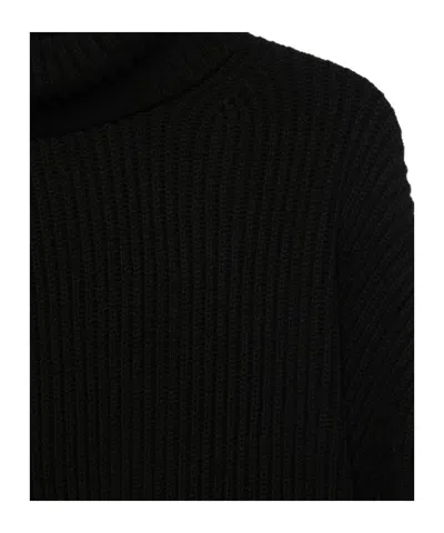 Semicouture Sweaters Blacks And Greys In Black