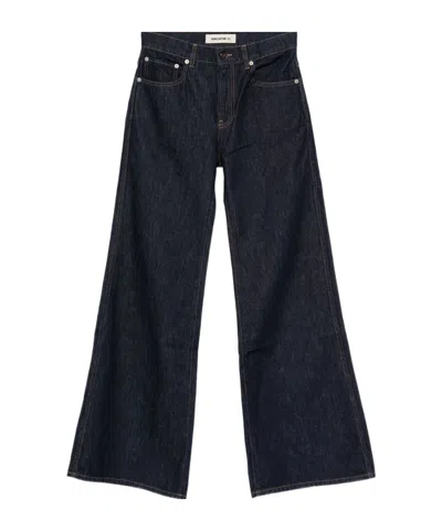 Semicouture Button Fly Five Pockets In Black